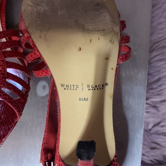 DONATED- White House Black Market Sandals - Picture 7 of 10